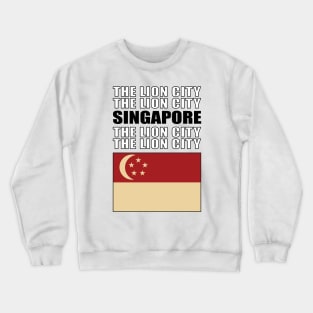 Flag of Singapore Crewneck Sweatshirt